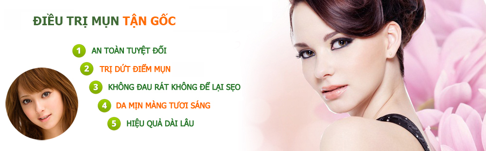 trị mụn tận gốc